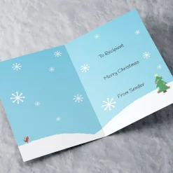 Personalised Christmas Card - Santa 1st Christmas