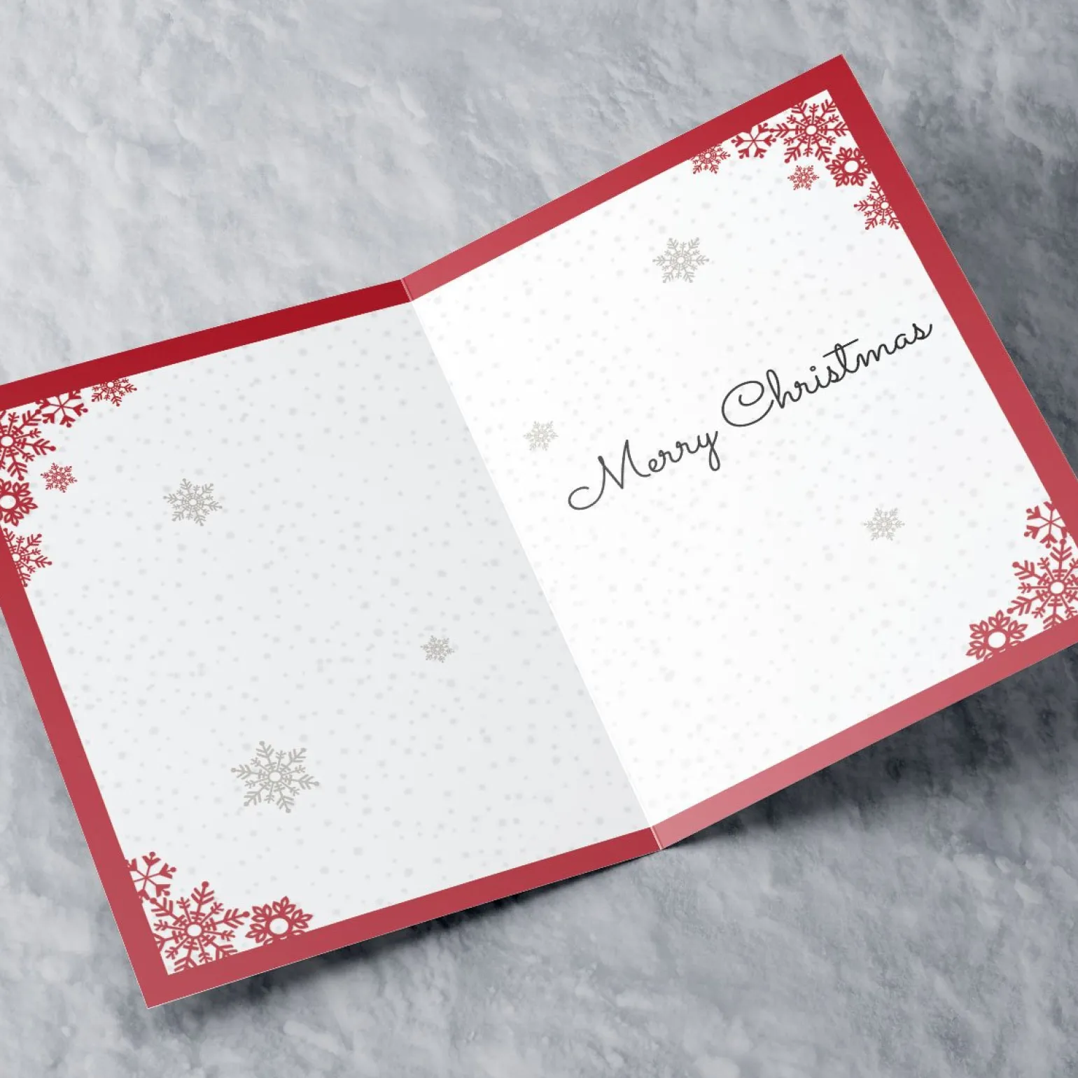 Personalised Christmas Card - Bears At The Door