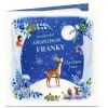 Personalised Christmas Card - Festive Woodland Grandson