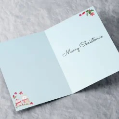 Personalised Christmas Card - Lovely Mummy And Baby Owl