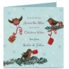 Personalised Christmas Card - Across The Miles Robins