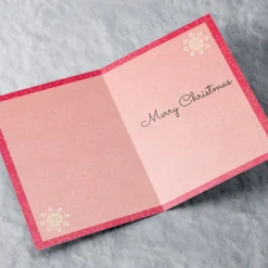 Personalised Christmas Card - Cartoon Penguin