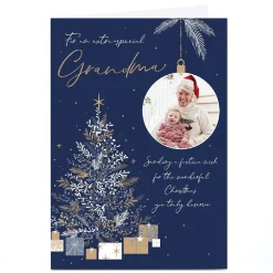 Personalised Christmas Photo Card - For an Extra-Special Grandma