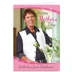 Personalised Cliff Richard Mother's Day Card - Happy Mother's Day