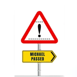 Personalised Congratulations Card - You Passed