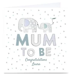 Personalised Congratulations Card - Mum To Be