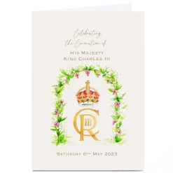 Personalised Coronation Card - Celebrating the Coronation