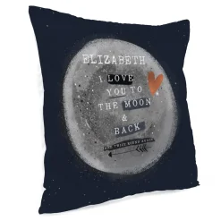 Personalised Cushion - To The Moon & Back