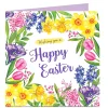 Personalised Easter Card - Tulips & Daffodils