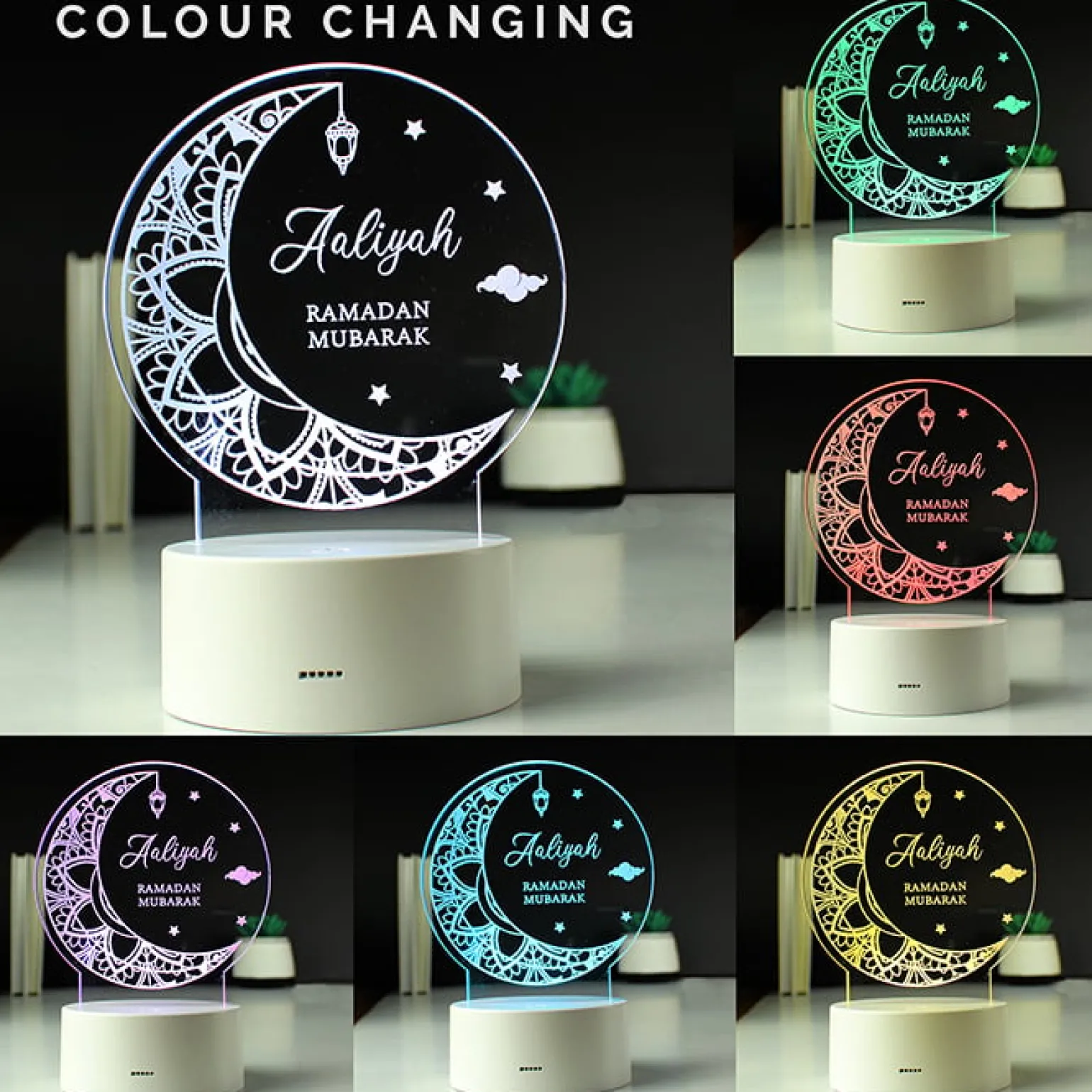 Personalised Eid and Ramadan LED Light