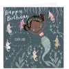 Personalised Emma Valenghi Birthday Card - Mermaid