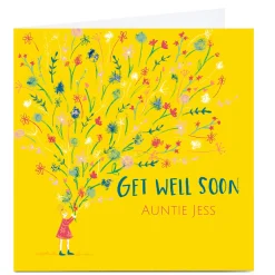 Personalised Emma Valenghi Get Well Soon Card