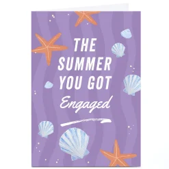 Personalised Engagement Card - The Summer You Got Engaged