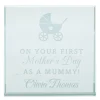 Personalised Engraved Glass Token - First Mother's Day