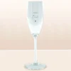 Personalised Engraved Prosecco Glass - Bride