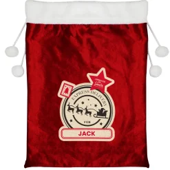 Personalised Express Delivery Christmas Sack