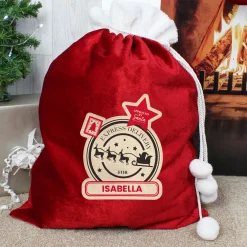 Personalised Express Delivery Christmas Sack