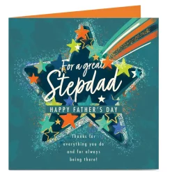 Personalised Fathers Day - For A Great Stepdad
