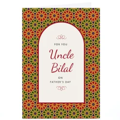 Personalised Father's Day Card - Classic