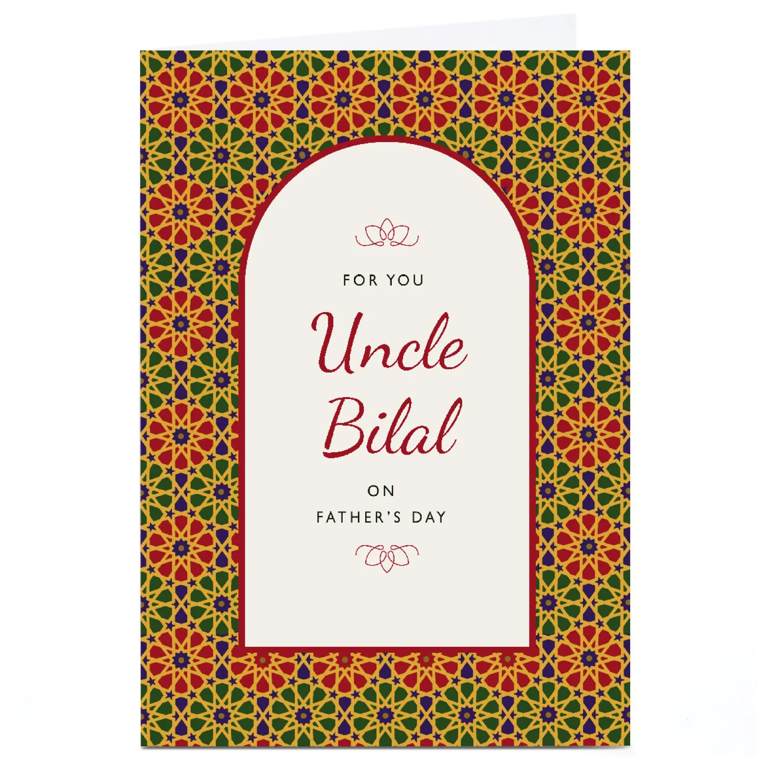 Personalised Father's Day Card - Classic