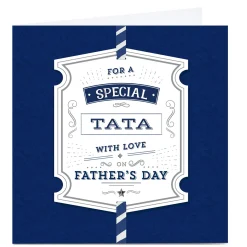 Personalised Father's Day Card - For A Special, Any Relation