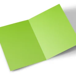 Personalised Father's Day Card - Bright Green Text - Grandpa