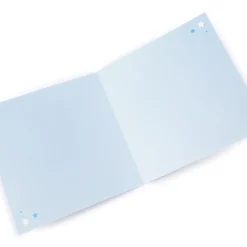 Personalised First Communion Card - Blue Stars