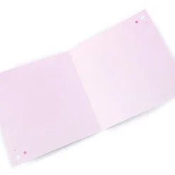 Personalised First Communion Card - Pink Stars