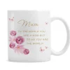 Personalised Floral Mum Mug