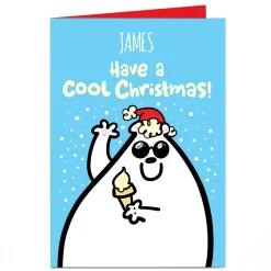 Personalised Fruitloops Christmas Card - Cool Christmas