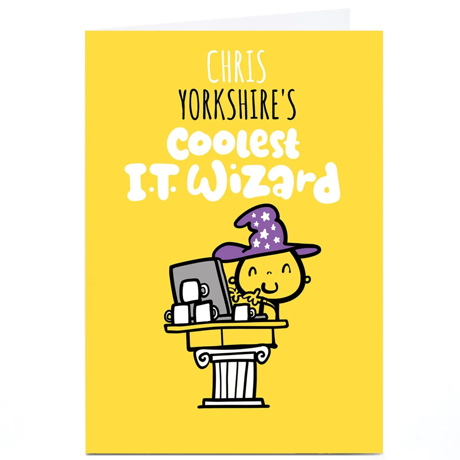 Personalised Fruitloops Card - IT Wizard
