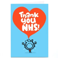 Personalised Fruitloops Thank You Card - NHS!