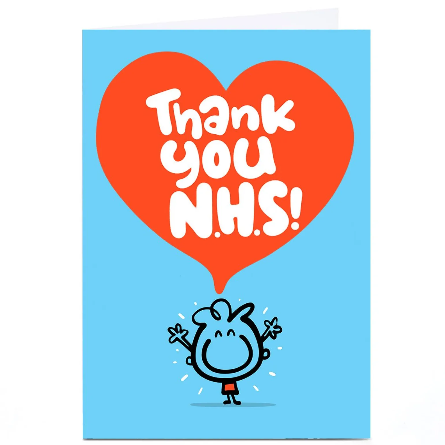 Personalised Fruitloops Thank You Card - NHS!