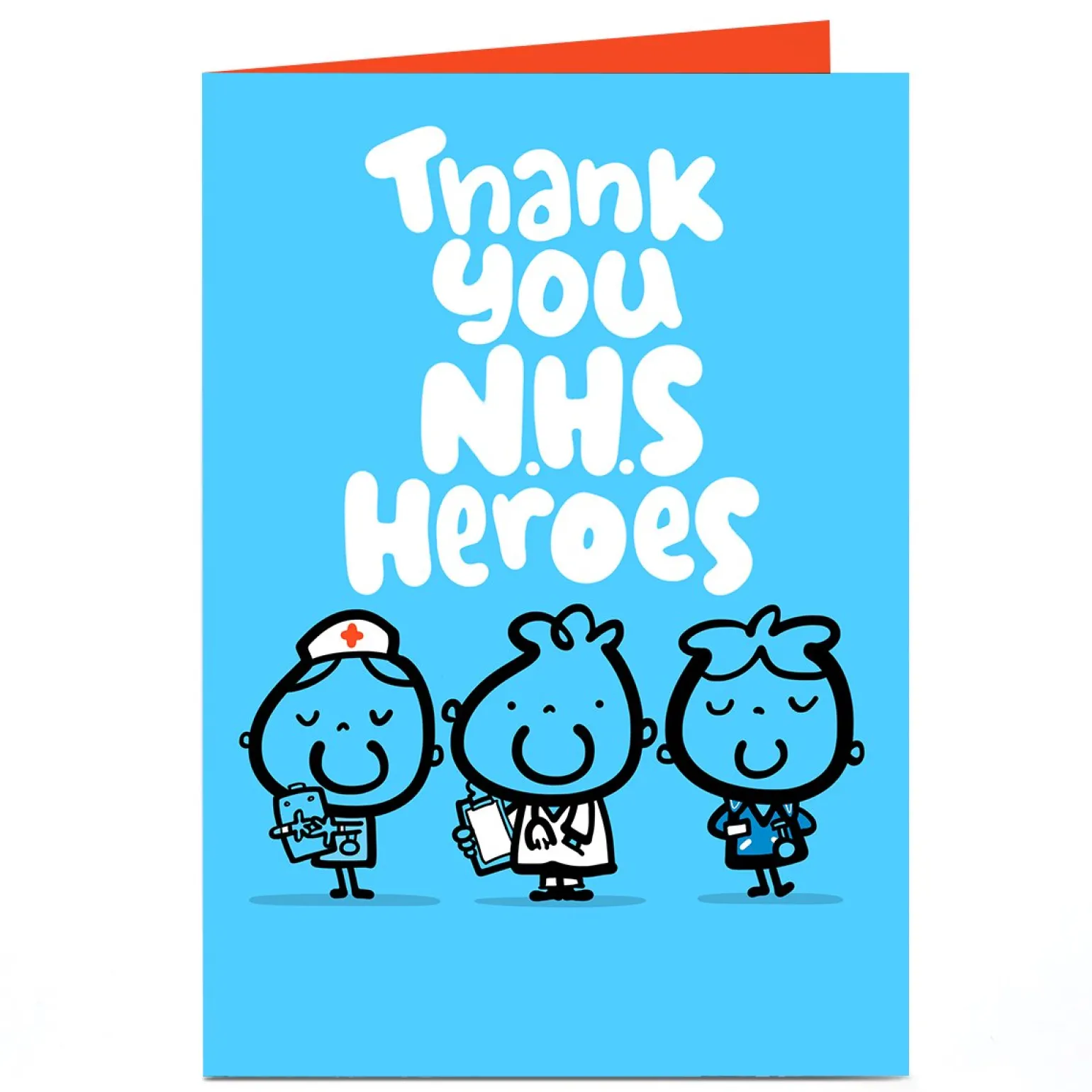 Personalised Fruitloops Thank You Card - NHS Heroes