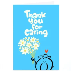 Personalised Fruitloops Thank You Card - For Caring