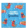 Personalised Gingerbeard Christmas Card - Season's Tweetings