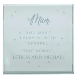 Personalised Glass Token - You Make Every Moment Sparkle