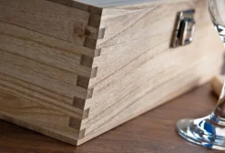 Personalised Glenfiddich Wooden Whisky Gift Box - Wedding Rings