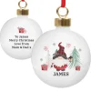 Personalised Gonk Chrismas Bauble