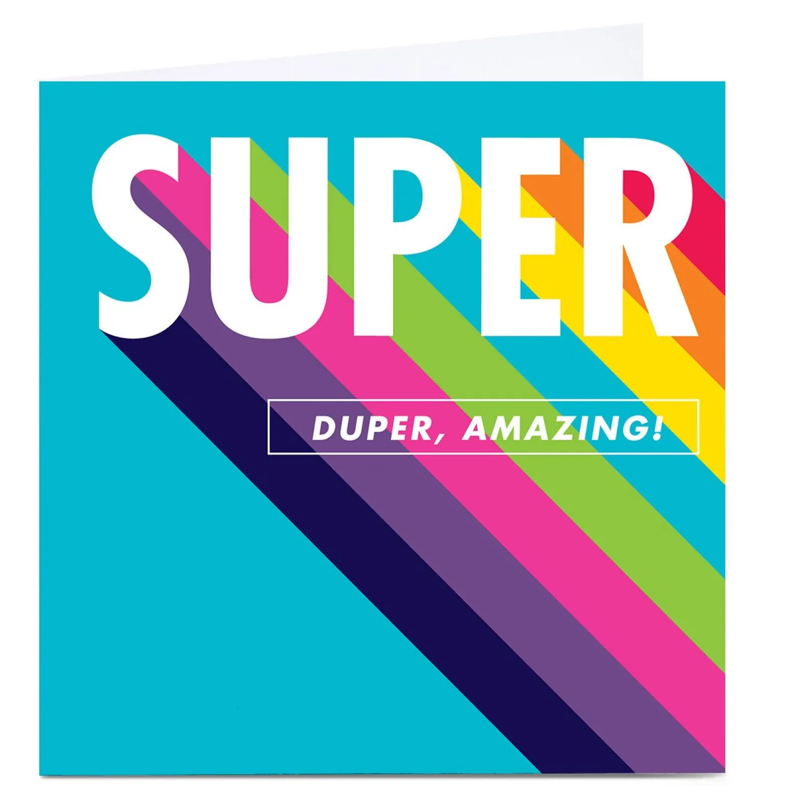 Personalised Hello Munki Card - Super Duper