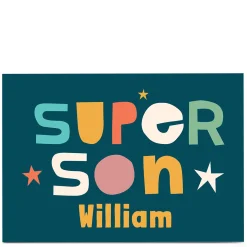 Personalised Hello Munki Card - Super Son