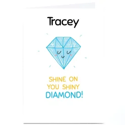 Personalised Hew Ma Card - Diamond