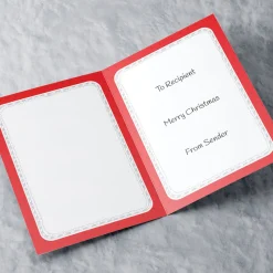 Personalised Hugs Bear Christmas Card - Happy New Year