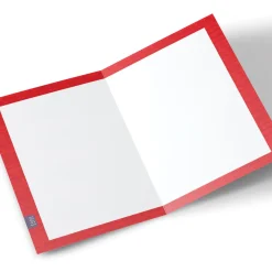 Personalised Hugs Bear Christmas Card - Couple In Snow