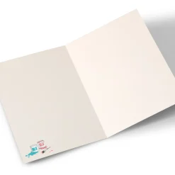 Personalised Hugs Bear Thank You Card - Painting