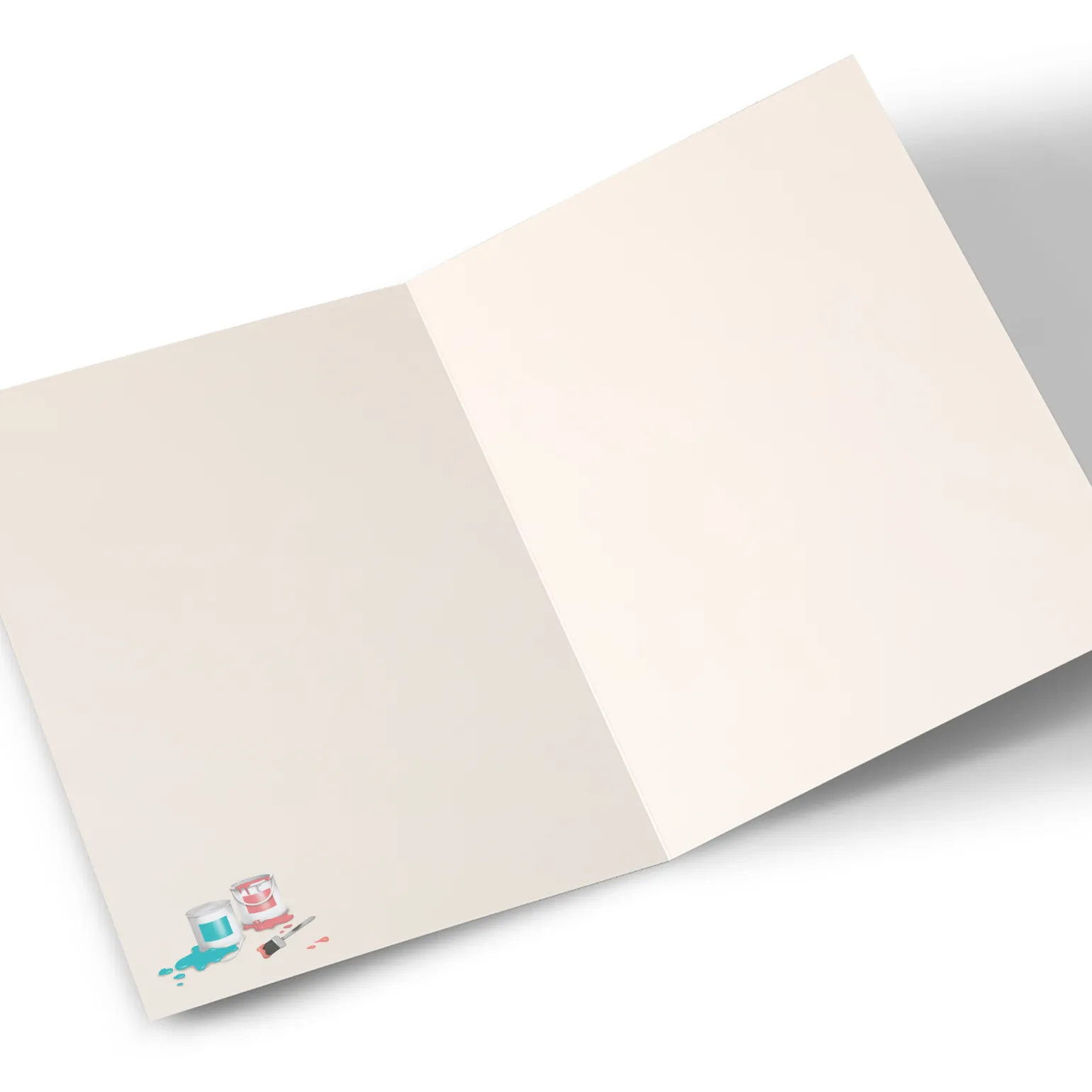 Personalised Hugs Bear Thank You Card - Painting