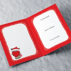 Personalised Hugs Christmas Card - To My Special Husband