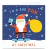 Personalised Jess Moorhouse Christmas Card - Rad Son