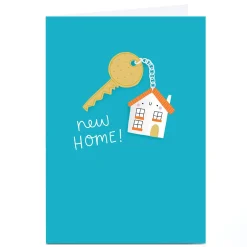 Personalised Jess Moorhouse Card - New Home Keys
