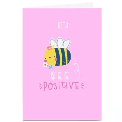Personalised Jess Moorhouse Card - Bee Positive